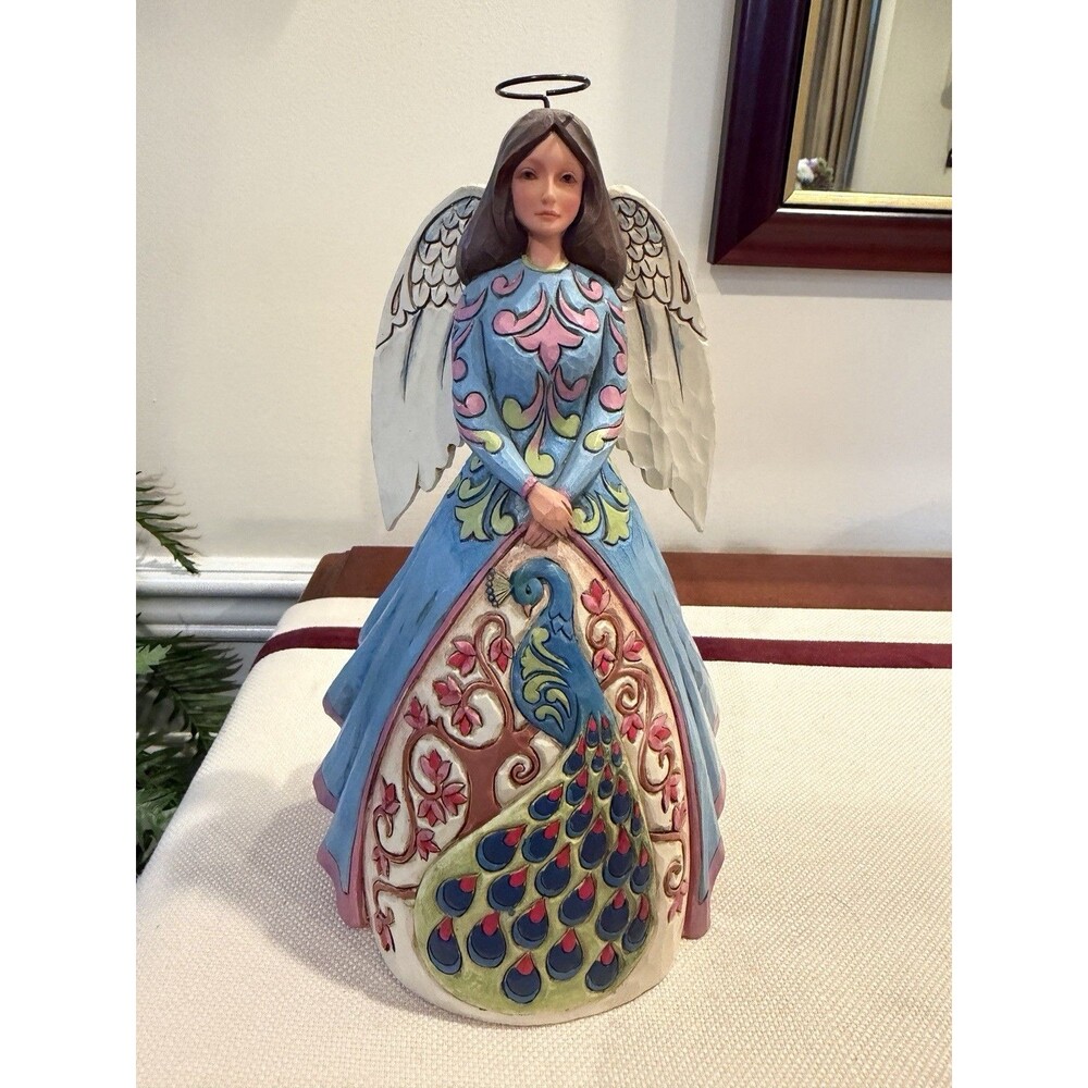 Jim Shore Heartwood Creek Angel Figurine “Pretty As A Peaceful Soul